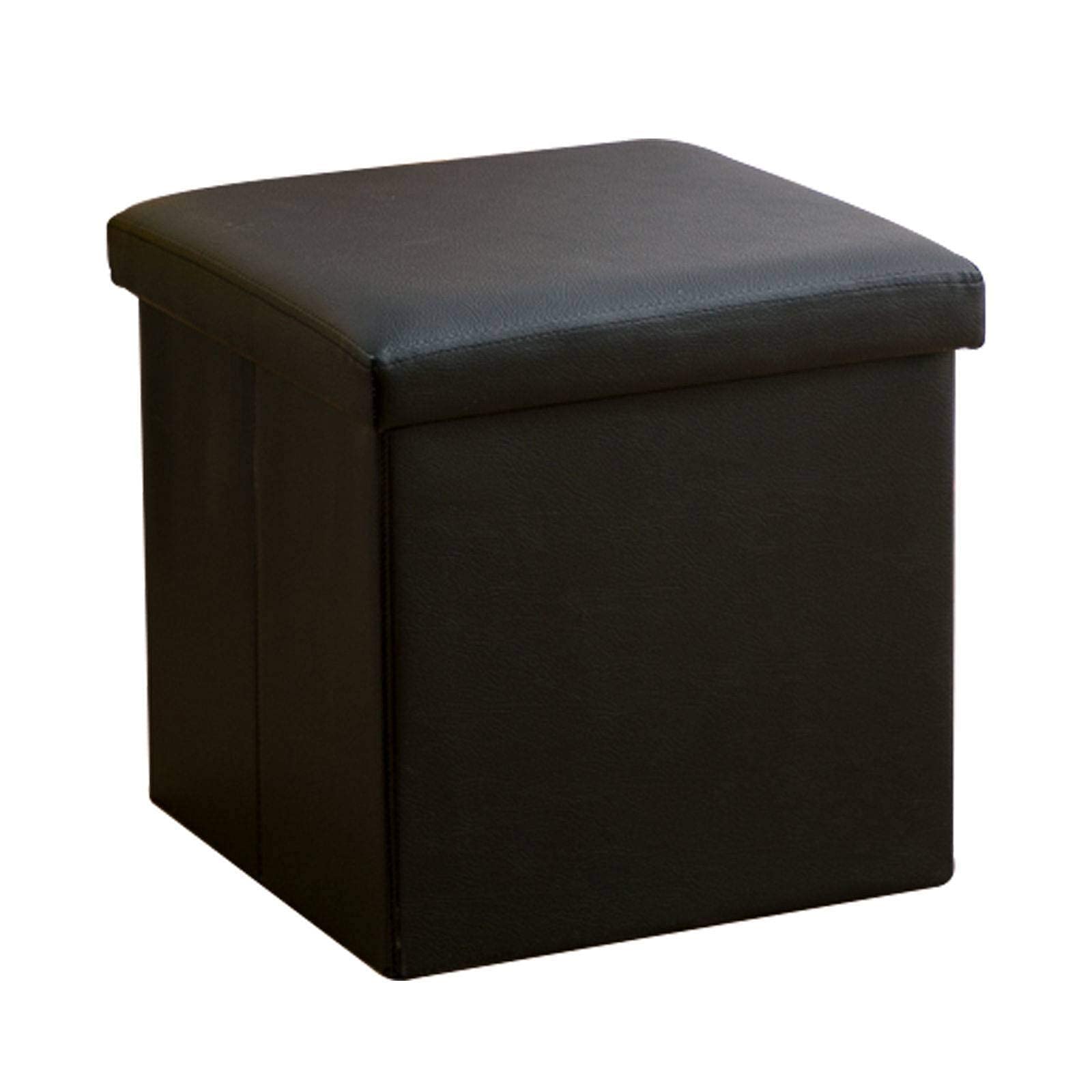 Pouf de rangement pliant dans le salon pour vos soirées