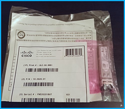 Cisco GLC-SX-MMD SFP 1000Base-SX Short Haul Multimode Module with DOM Support