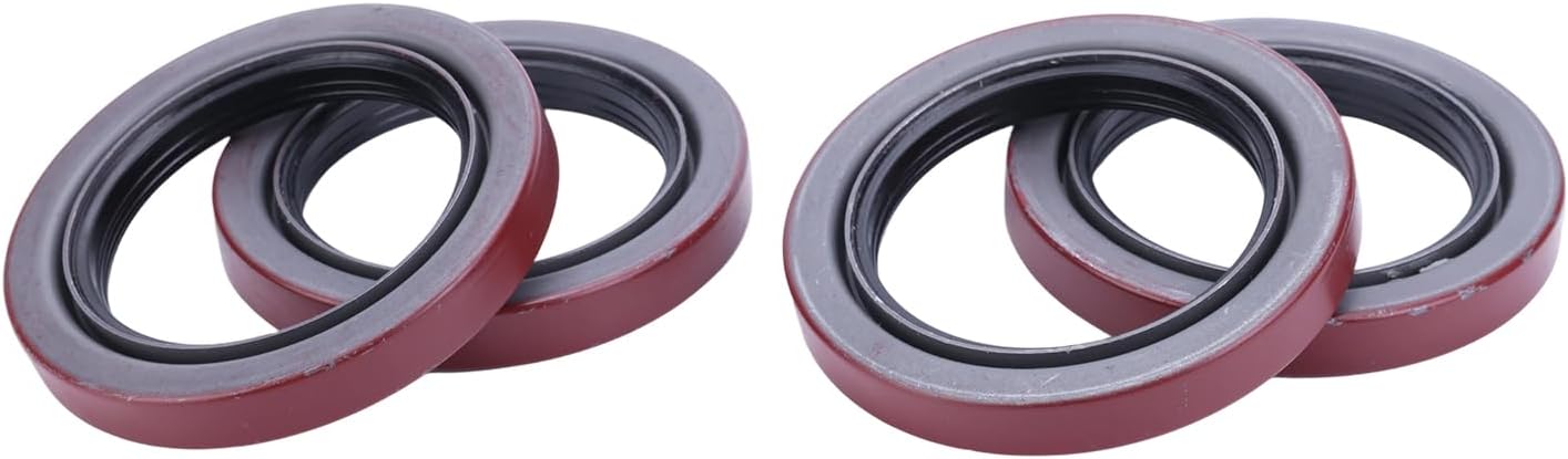 4PCS 010-056-00 Trailer Wheel Hub Unitized Oil Seal for Dexter Alko 10K 12K 15K Trailer Axles Trailer Hub Wheel Unitized Oil Seals Grease Seals Parts 220-01005600 01005600 OB3145059 370014A