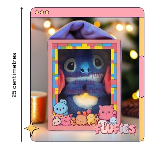 Fusked Flufies Breathing Teddy Soft Toys for Baby Girl and Boy - 25 cm Sensory Toys and Musical Toys for Kids - Sleeping Teddy Bear with Breathing (Breathing Koala Blue)