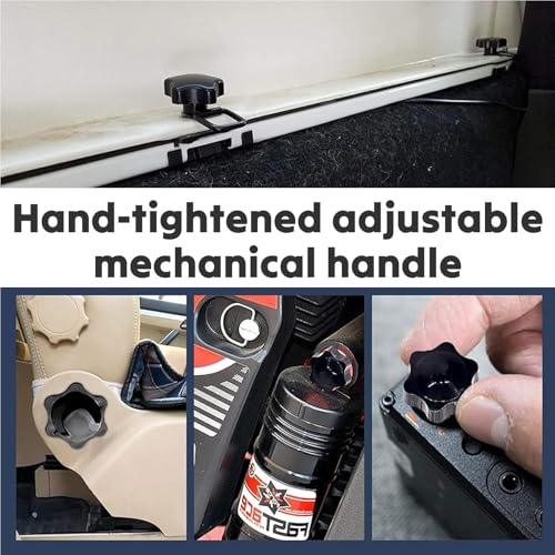 Flewdart 10pcs sterngriffmutter M10 X 38, sternschraube sternmutter rändelmutter M10 für Sternschraube, sterngriff für Möbel Mechanische Geräte Elektronische Geräte