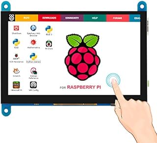 ELECROW Raspberry Pi Touchscreen Monitor 5 inch HDMI Screen Display 800x480 Compatible with Raspberry Pi 4 3B+ 3B 2B BB Black Banana Pi Jetson Nano Windows 10 8 7