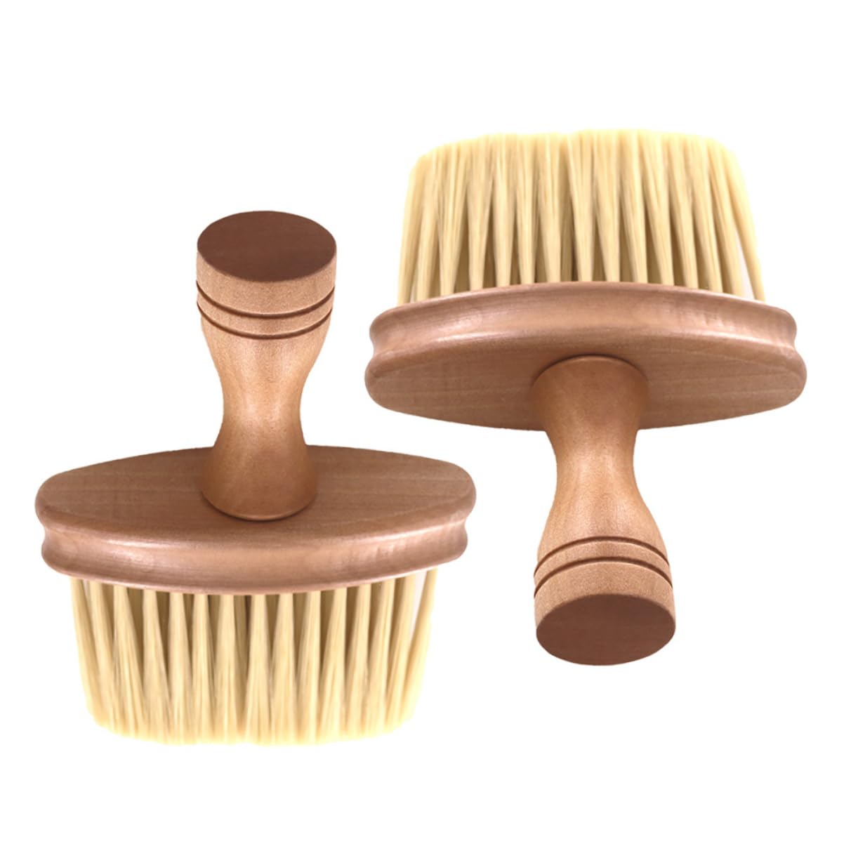 SUPVOX Set of 2 Guitar Cleaning Tools String Derusting Brush for Musical Instruments Safe for Piano Violin Drum Ukulele Comfortable Wooden Grip