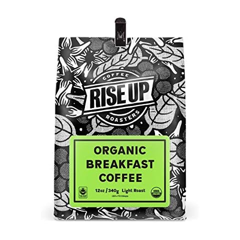 Organic Breakfast, Certified Fair Trade Organic Coffee, 12 oz, Whole Bean (Organic Breakfast) Cover