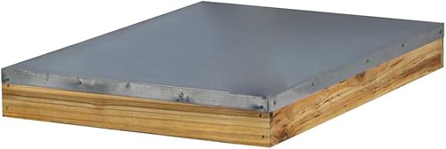 Miniatura 1 de Hoover Hives Parte superior telescópica de 8 marcos sumergida en cera de abeja 100% y tapada con acero galvanizado