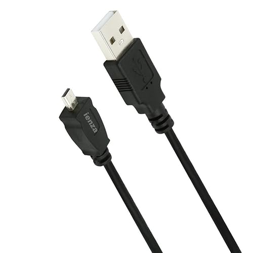 ienza Cable USB de transferencia de fotos UC-E6, UC-E23, UC-E17 para Nikon Digital SLR DSLR D3300 D750 D5300 D7200 D3200, Coolpix L340 L32 A10 y más