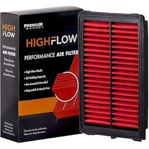 HIGHFLOW High Performance, Pre-Oiled Disposable Engine Air Filter PA99540X | Fits 2022-2025 Hyundai Tucson, 2021-2025 Santa Fe, 2023-2025 Kia Sportage, 2021-2025 Sorento, 2021-2024 K5