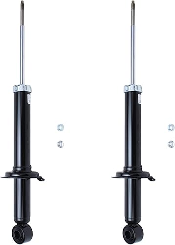 Miniatura 174 de Detroit Axle - Amortiguadores traseros para Chevrolet Equinox GMC Terrain Pontiac Torrent Saturn Vue Suzuki XL-7, 2 Amortiguadores traseros