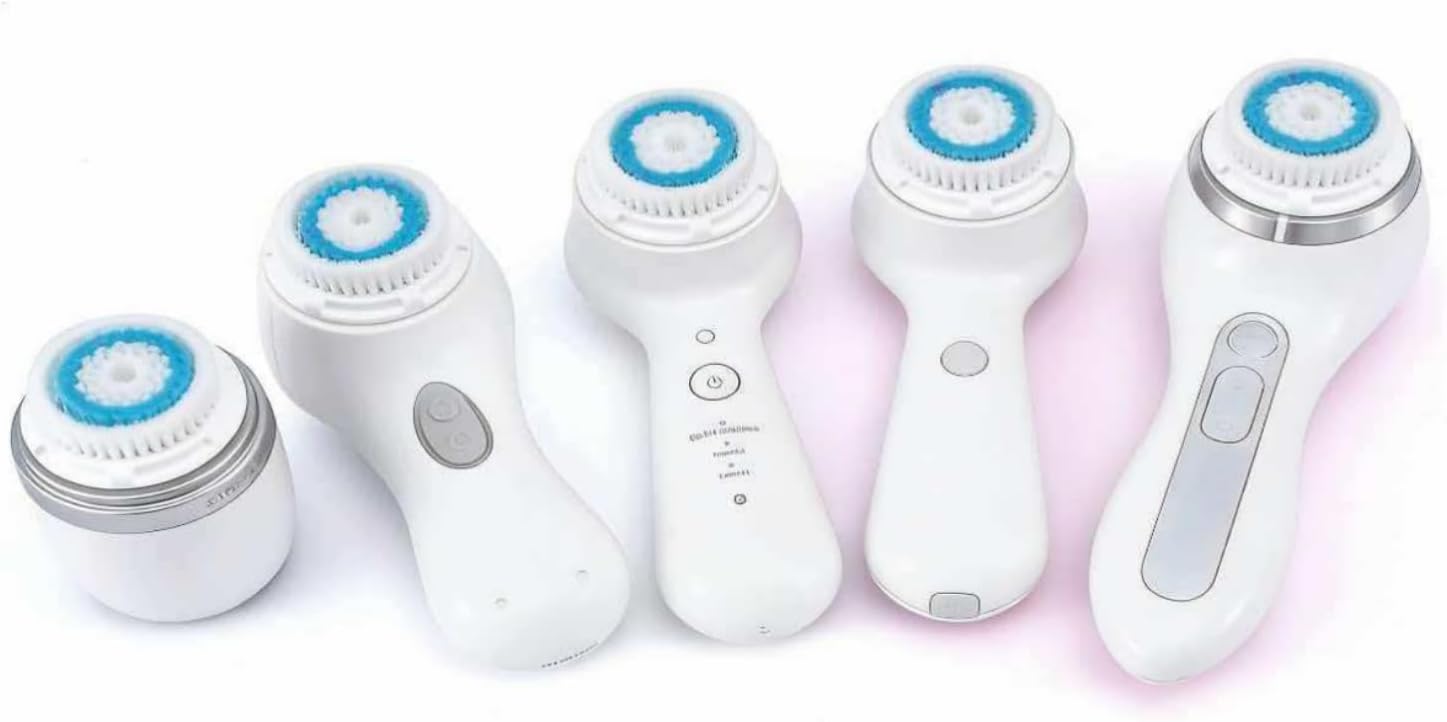 Deep Pore Facial Cleansing Brush Compatible with Clarisonic Mia 1, Mia 2, Mia Fit, Alpha Fit, Smart Profile (2 Count)