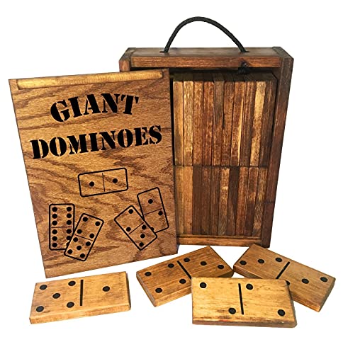 Dominó Gigante de Madera con Caja de Almacenaje miniatura 1