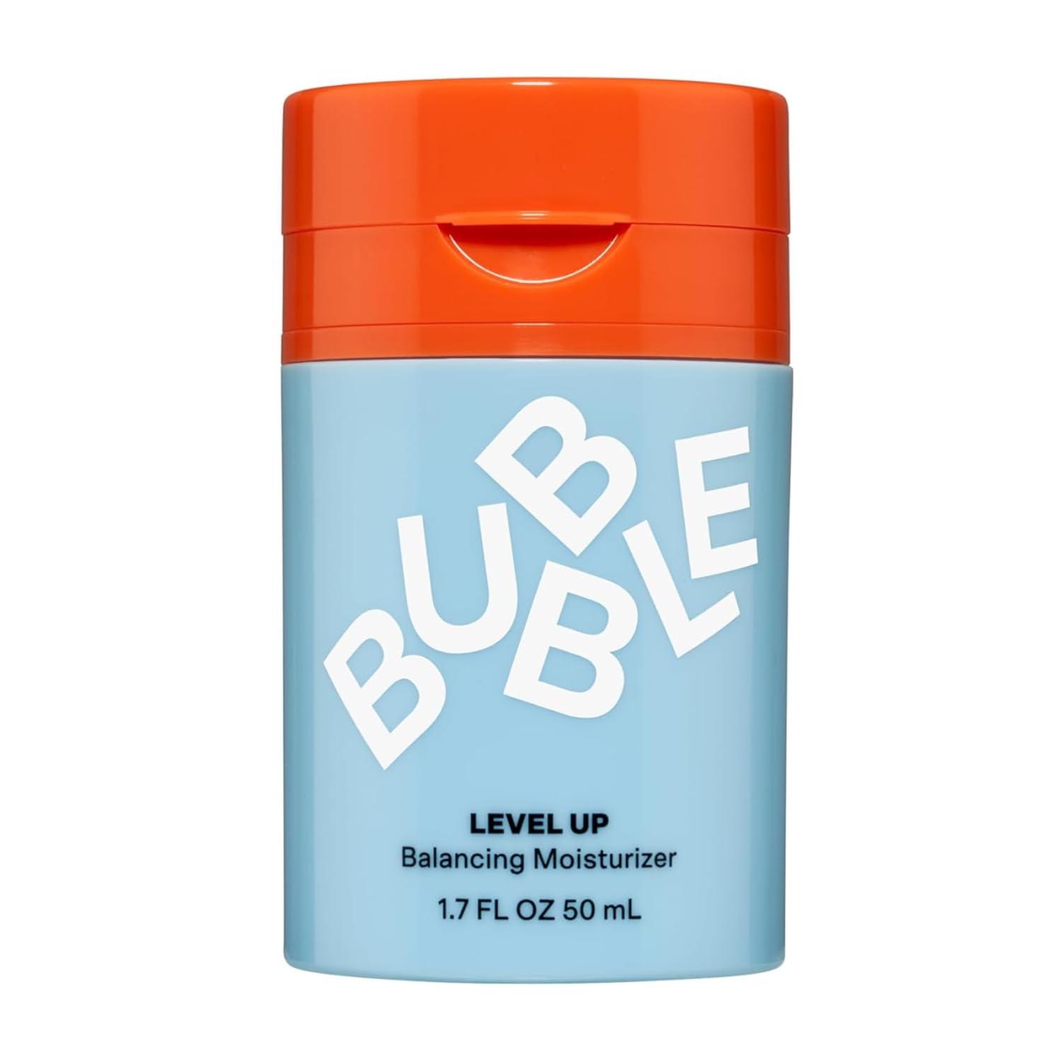 Hydrating Bubble Skincare Level Up Gel Moisturizer -50ml | Balancing, Lightweight Gel Formula for All Skin Types | Rejuvenates & Soothes for Lasting Moisture | Perfect for Daily Use -No Greasy Residue
