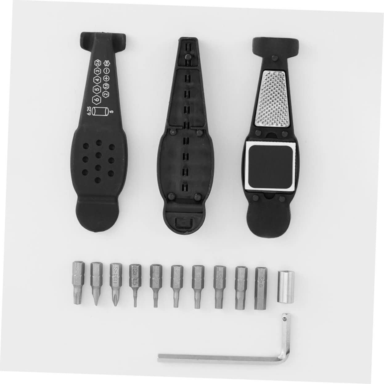 SUPVOX 1set Cycling Tire Repair Kit Multi-Function Bike Tire Fixing Tools Lightweight Portable Patch Kit Essential Repair Supplies and Replacement