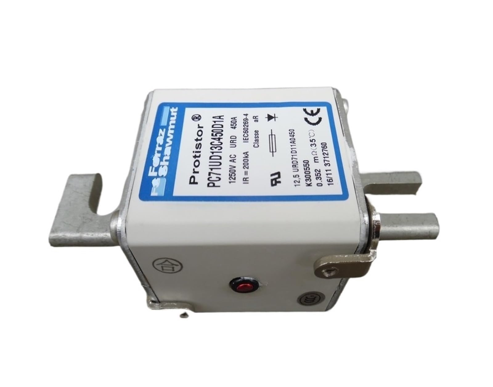 Fusibles PC70UD11C350D1A pour sectionneur haute tension et protection court-circuit triphasé