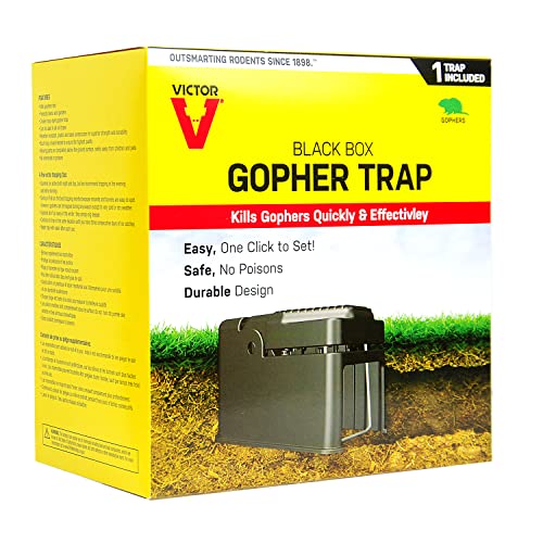 Victor 0626 Black Box Gopher Trap - Gopher Traps - Gopher Trap #TOP1