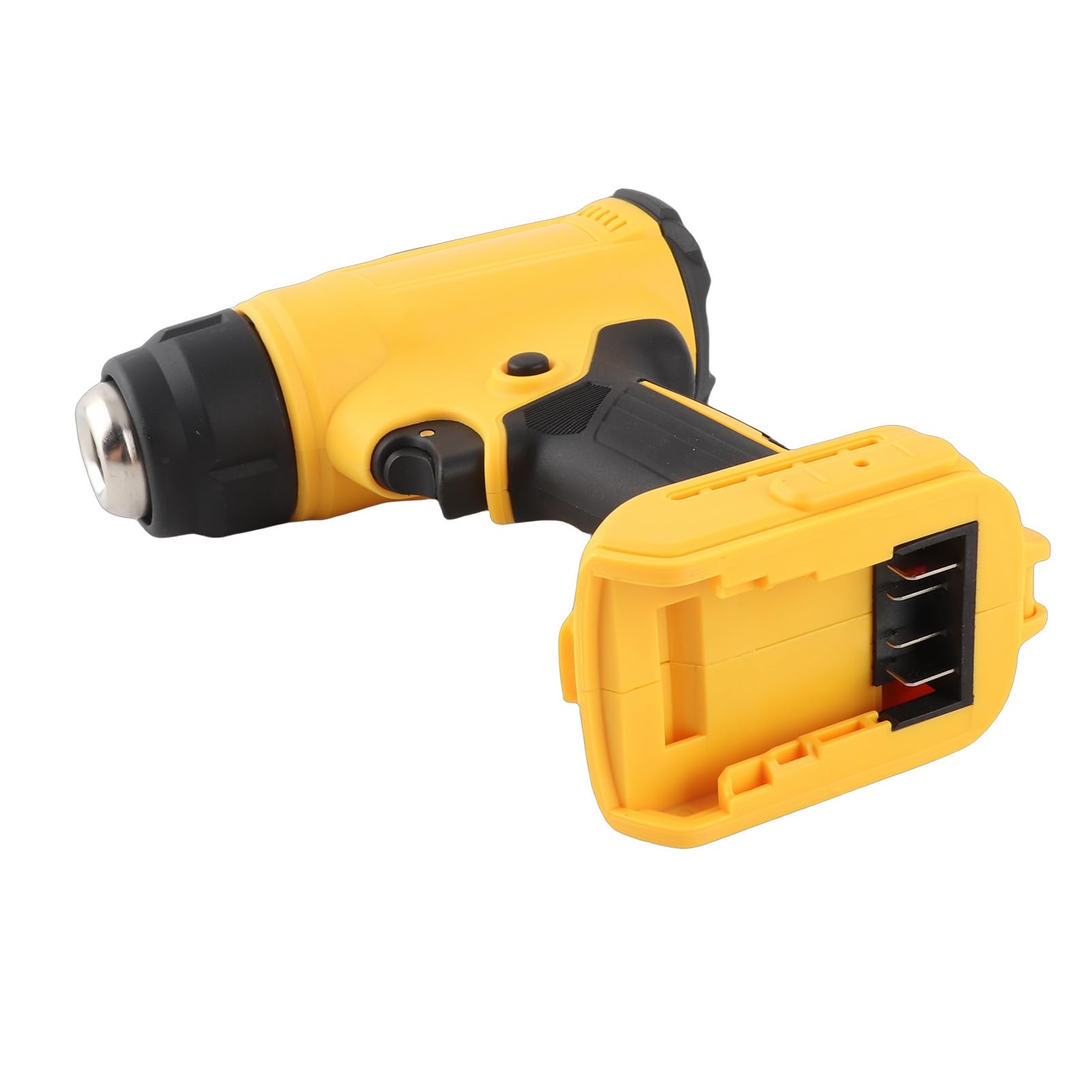 FTVOGUE Pistola de Calor Inalámbrica Pistola de Aire Caliente con Pantalla LED Núcleo de Calefacción de Cerámica 300 W 86 a 1022 Grados F Calefacción de 3 Segundos para Manualidades, Reparaciones