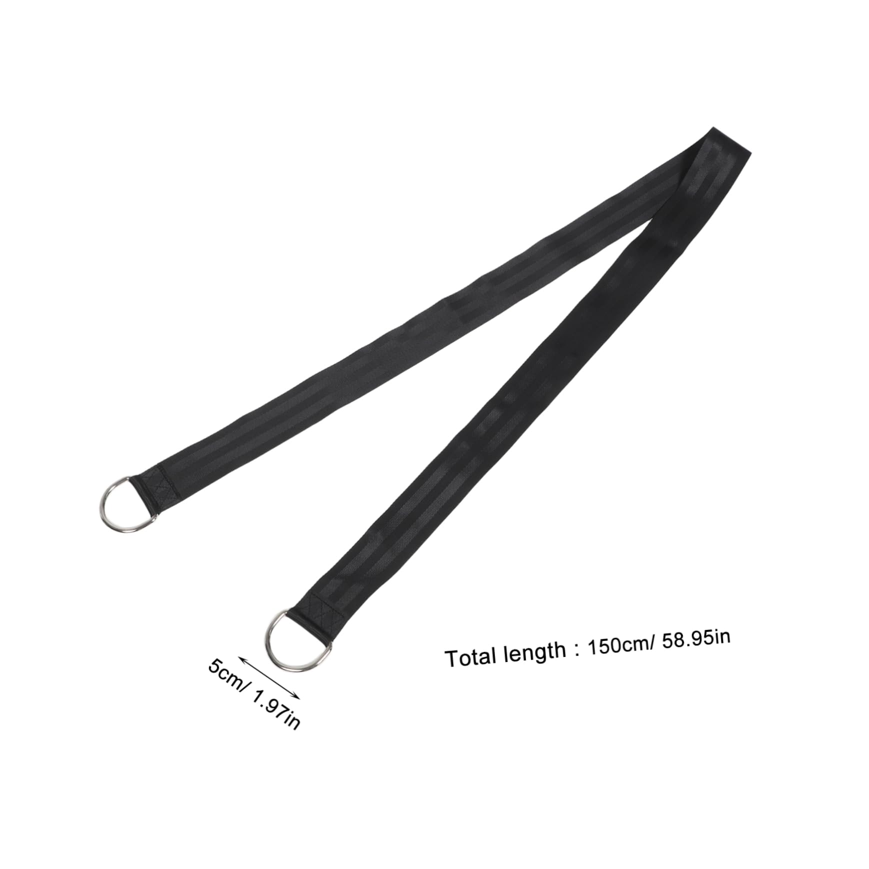 Yardenfun Easy Install Swing Straps 1.5m Long Secure Hammock Swing Hanging Kit for Boys and Girls Adults