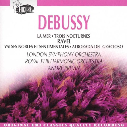 La Mer / Trois Nocturnes [Audio CD] Debussy; Previn; Lso and Rpo