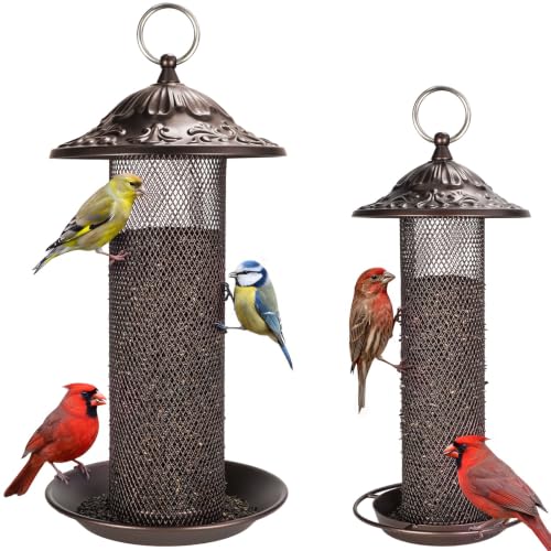 All-Metal Squirrel Proof Feeder Twin-Pack