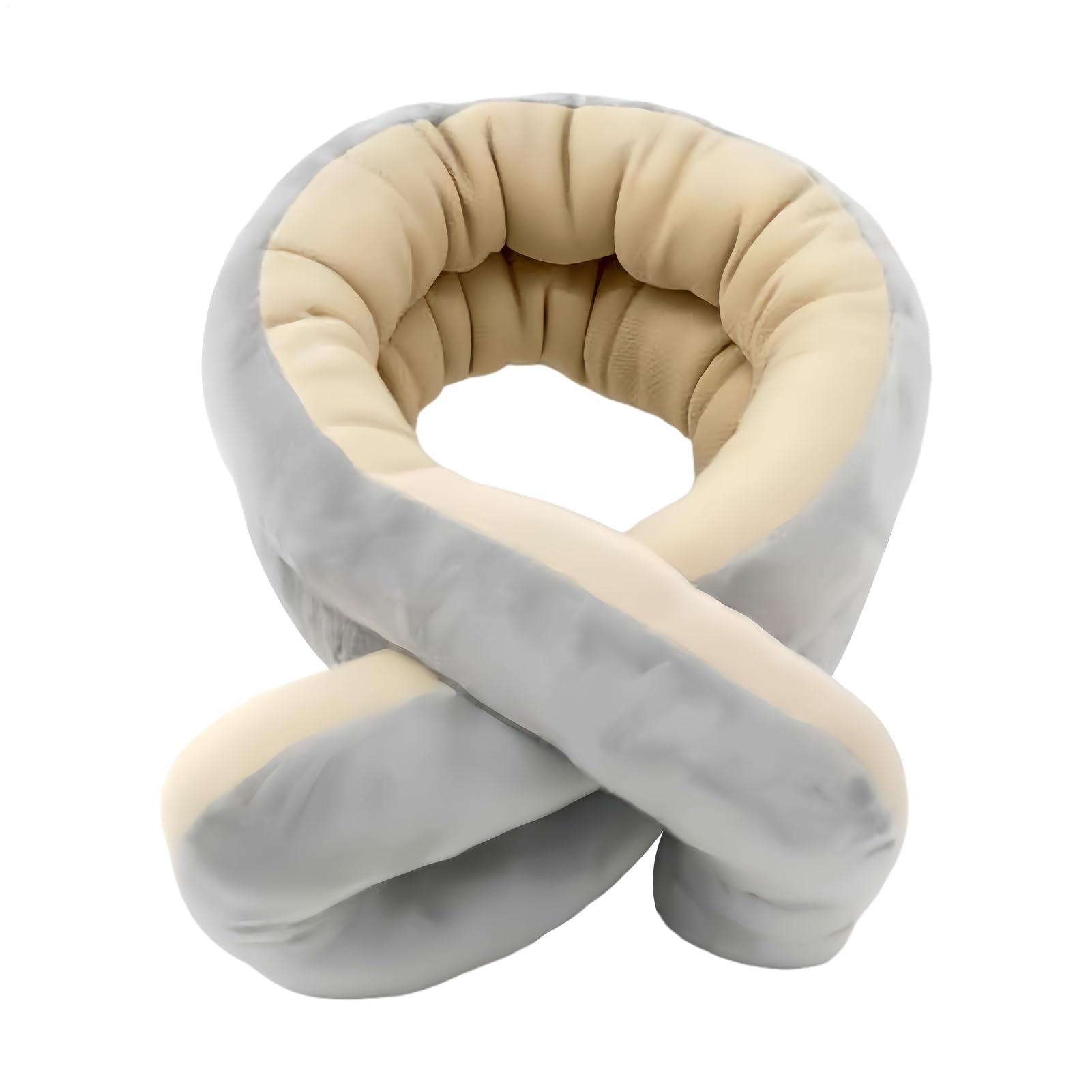 Oreiller de voyage portable et ergonomique pour le soutien cervical en avion