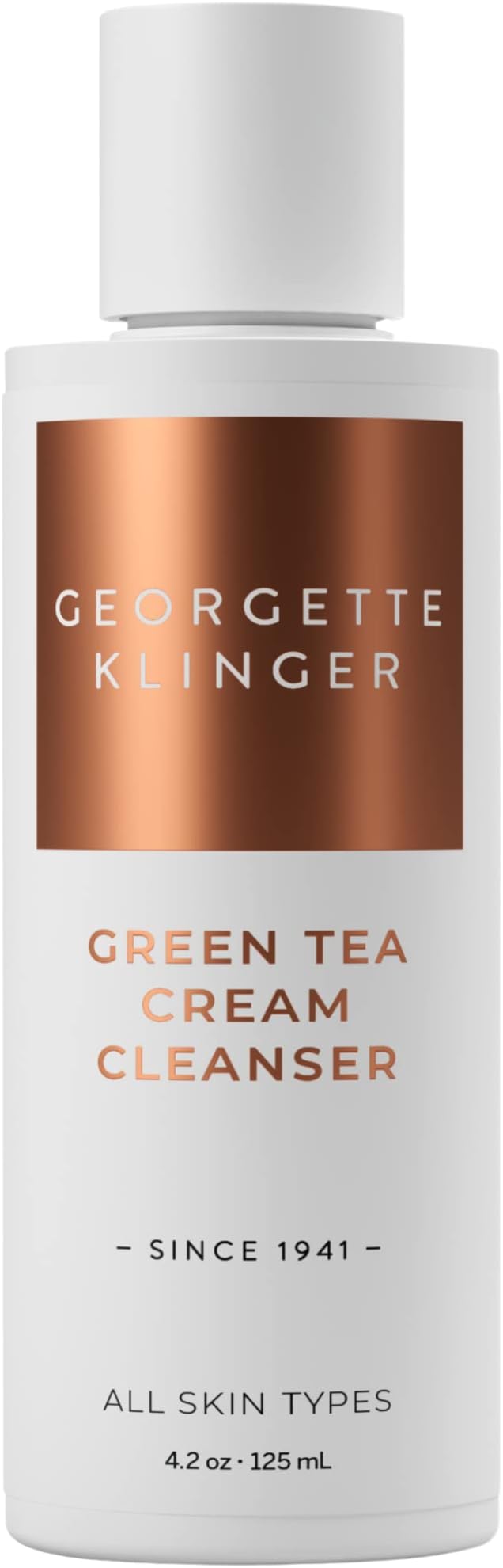 Green Tea Cream Facial Cleanser By Georgette Klinger Skincare - Hydrating Gentle Face Wash For Dry, Sensitive Skin