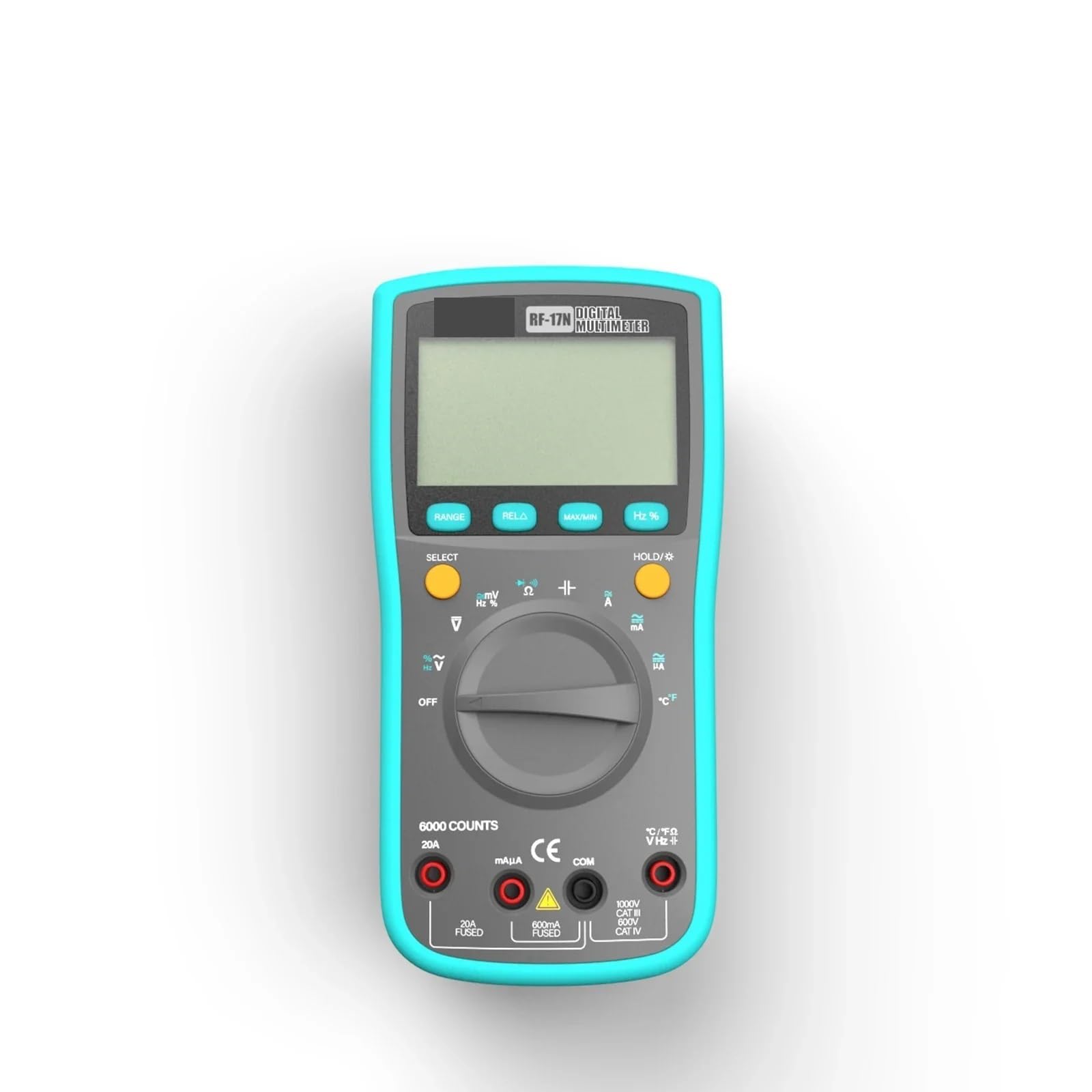 Wielofunkcyjny cyfrowy multimetr NCV AC/DC Profesjonalny instrument z wyświetlaczem LCD z podświetleniem i funkcją zatrzymania danych