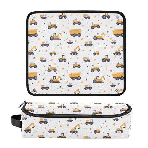 Bolsa de viaje para herramientas de cabello con resistencia al calor, compatible con planchas y rizadores miniatura 3