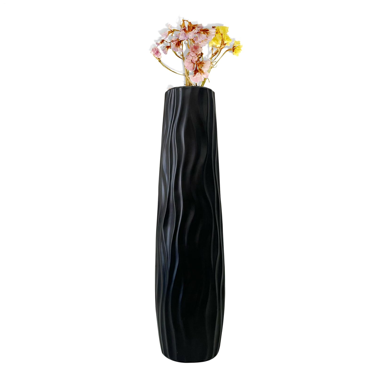 Tall Decorative Floor Vase, 22.83 Inch Large Standing Vase Modern Centerpieces Great Decor for Home Kitchen Farmhouse Bedroom Workplace Living Room Wedding