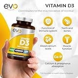 Vitamin D 4000IU High Strength Supplement | 400 Vitamin D3 Tablets - 13 Months' Supply | VIT D3 | One-a-Day | High Absorption Cholecalciferol | Made in UK - Image 3