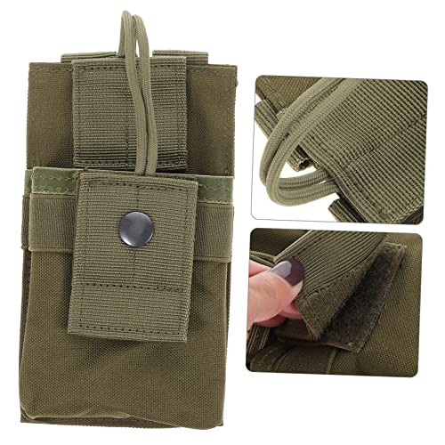 MILISTEN 4 Pçs Bolsa Suporte Externo Bolsa De Serviço Talkie Transportadora Rádio Multifuncional Mul