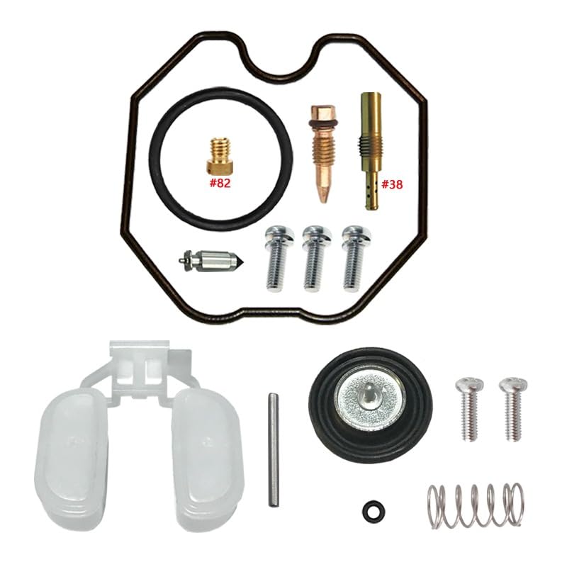 Kit de Réparation Carburateur TMX125 Alpha Moteur Monocylindre Joints et Gicleur 34