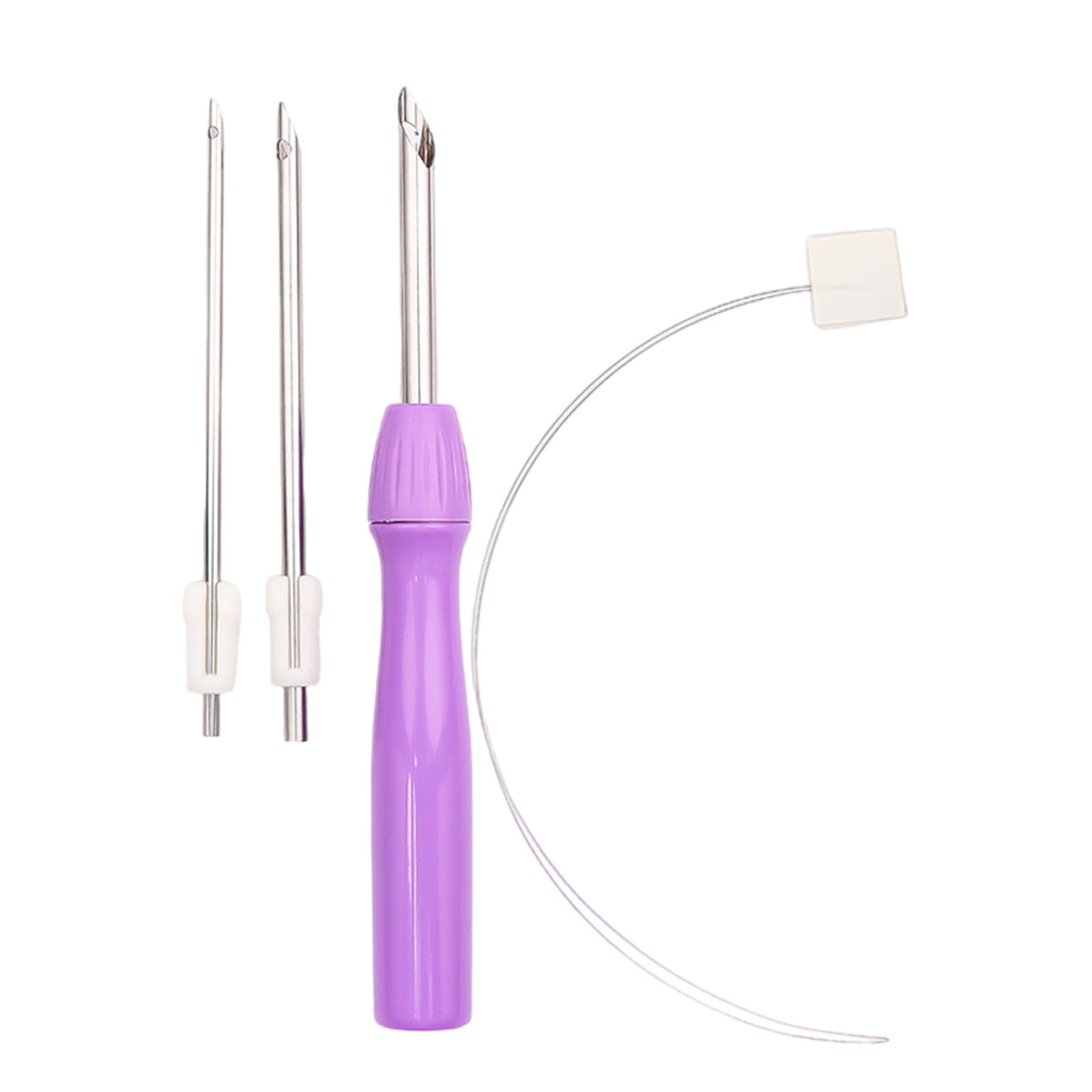 Punched Needle Set 2.5/3.5/5mm Adjustable Tool Multifunctional Embroidery Pen for Sewing Crafting Kits