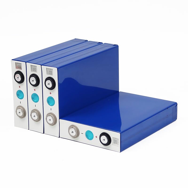 Image of Prismatic LFP 3.2V 105Ah Cells EVE Make LiFePO4 for DIY 12V, 105Ah Battery Pack Making. Ideal for UPS Solar,Inverter [ Pack of 4 ] 4000+ Duty Cycle, Epoxy Sheets, Busbars & S.S Screws.