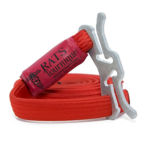 RATS Rapid Application Tourniquet System (Red, 1 Pack)