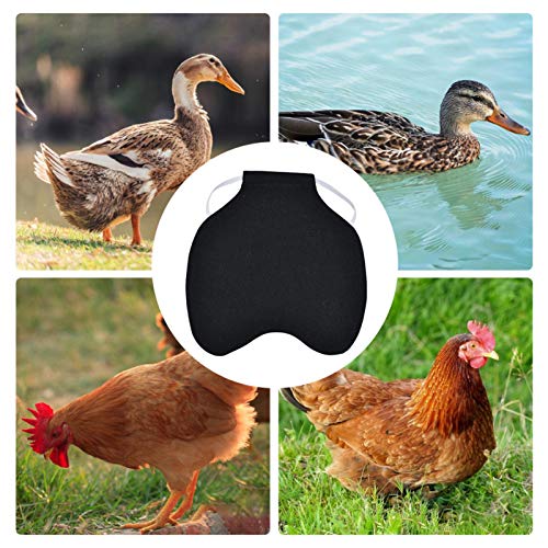 Grust Kippenzadel gevogelte kippenzadel schort veerbeschermhouder Chicken eend vleugels rugbeschermer kippenzadel kippenschort Perfection voor gevogelte rug en vleugels, 4 kleuren - Afbeelding 7