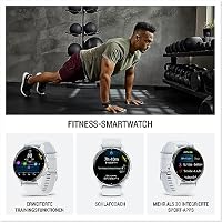 Garmin Venu 3S, 41 mm, GPS-Fitness-Smartwatch, Dust Rose/Softgold – Ansicht 2