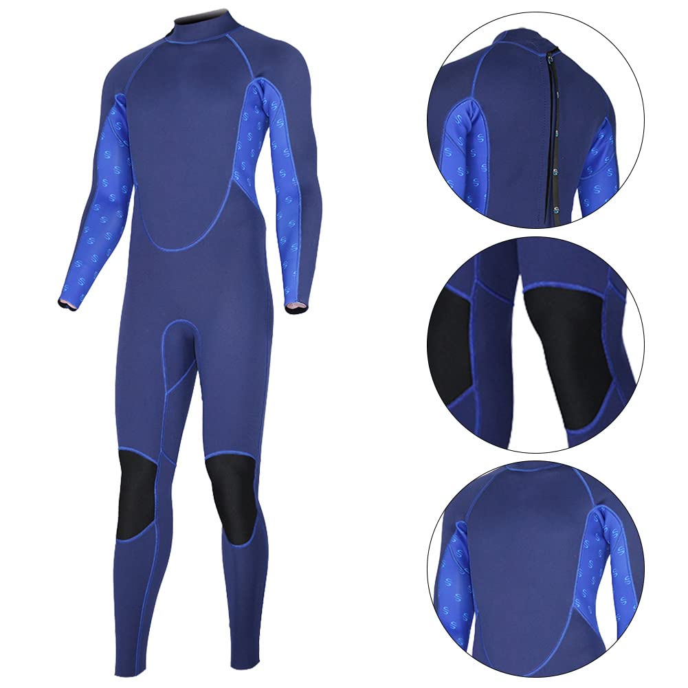 SLINX Męski jednoczęściowy kombinezon do nurkowania z długim rękawem Snorkeling Surfing kombinezon szybkoschnący strój kąpielowy