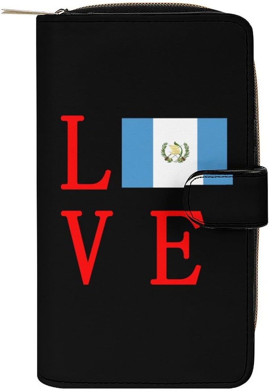 Guatemala Lover Novelty Wallets Credit Card Holders Large Handheld Coin Pockets Wallet