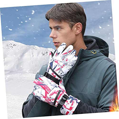 BESTYASH 4 Pares Luvas De Esqui Luvas De Masculina Luva De Esqui Quente Luvas De Bicicleta Luvas De