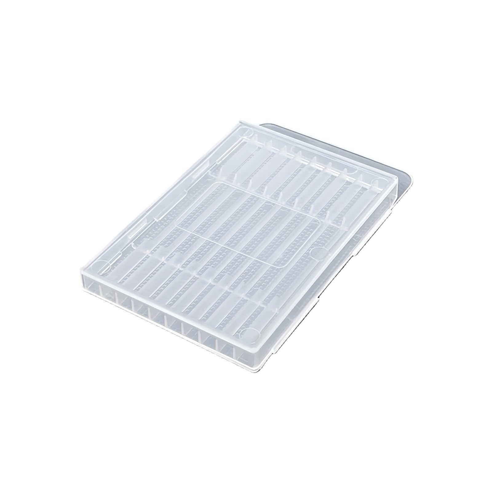 Osniyaw Tool Accessory Box, Clear Plastic Case, Thickened Construction And Portable Hook For Efficient Organisation, Tool Box, Hardware Storage Organisers, Small Parts Case