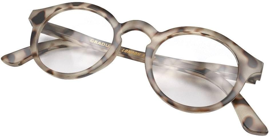 LONDON MOLE® Graduate reading glasses | Cool round panto shaped readers | Men’s Women’s Unisex | Spring hinges - Image 3