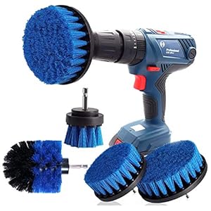 Boormachine borstelopzetstuk, boorborstels voor bevestiging van scrubber, reinigingsset voor het reinigen van de auto…