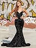 Tvuyet Gitter Royal Blue Prom Dresses for Teens Me... #3