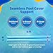 Blue Wave 8-ft Double Water Tube for Winter Pool Cover - 5 Pack