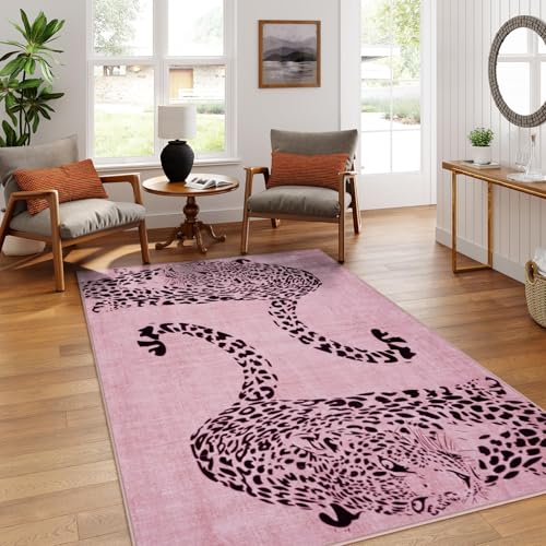 Tapete de Área Estampado Leopardo 5x7 OJIA miniatura 3