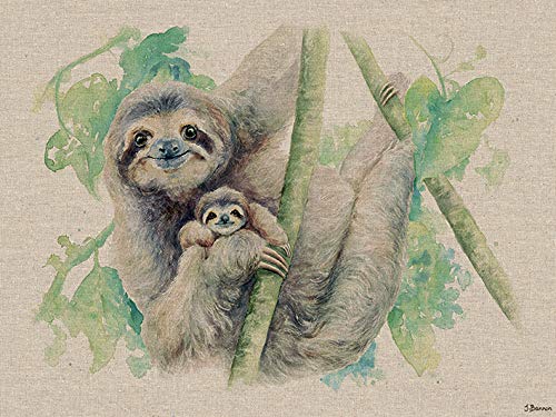 Toile imprimée WDC92974 multicolore 30 x 40 cm au rendu artistique