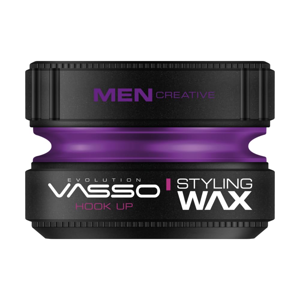 VASSO Saç Şekillendirici Wax | Kısa ve İnce Telli Saçlar | Süper Tutuş | AQUA Hook Up 150 ml