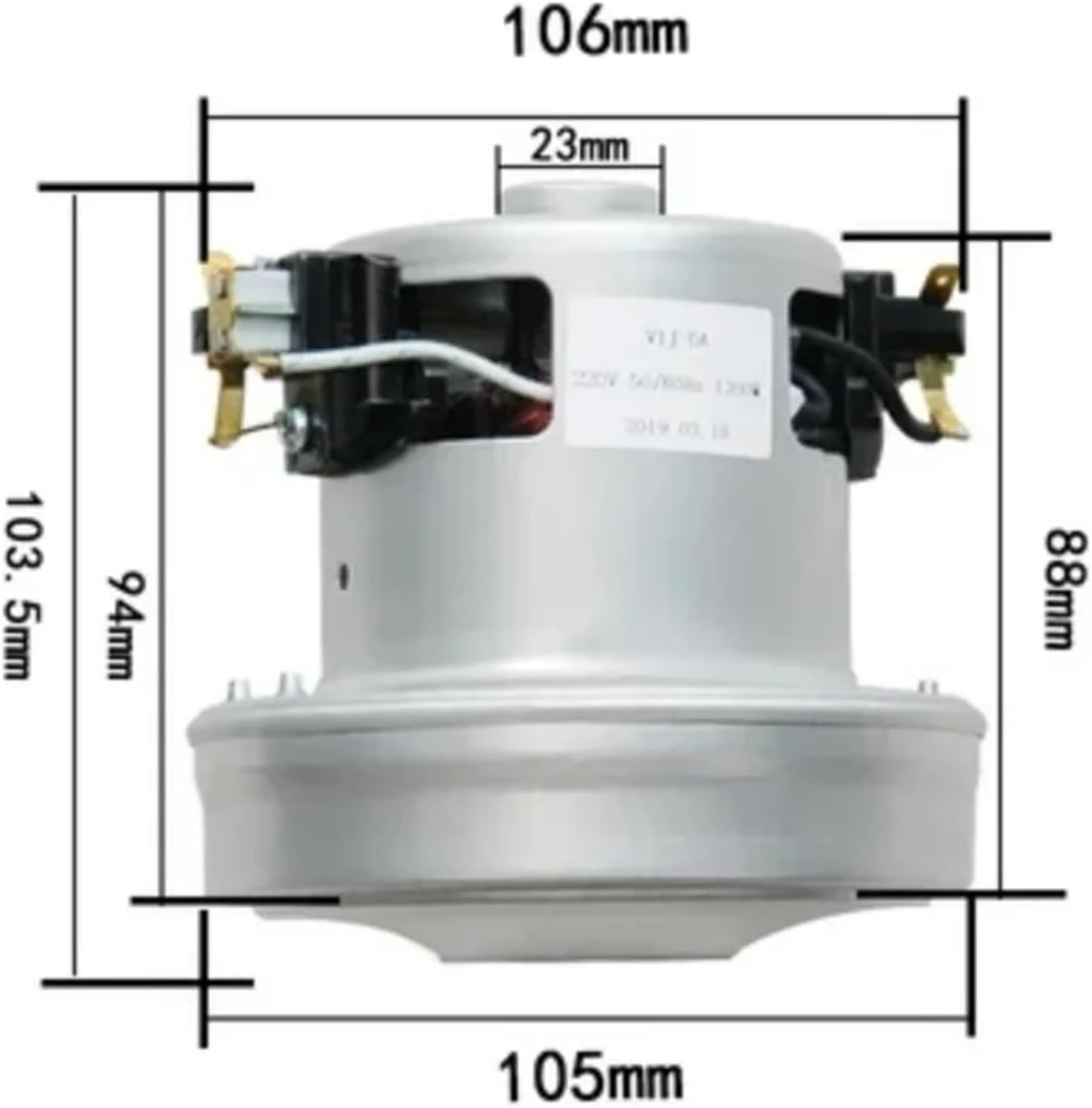 220V 1200W Vacuum Cleaner Motor,Compatible For Philips, FC8088 FC8089 LEXY VC-T3513E VC-T3515E,Compatible For Deerma, V1J-D22-L V1J-DA22-L Replacement Suction Assembly