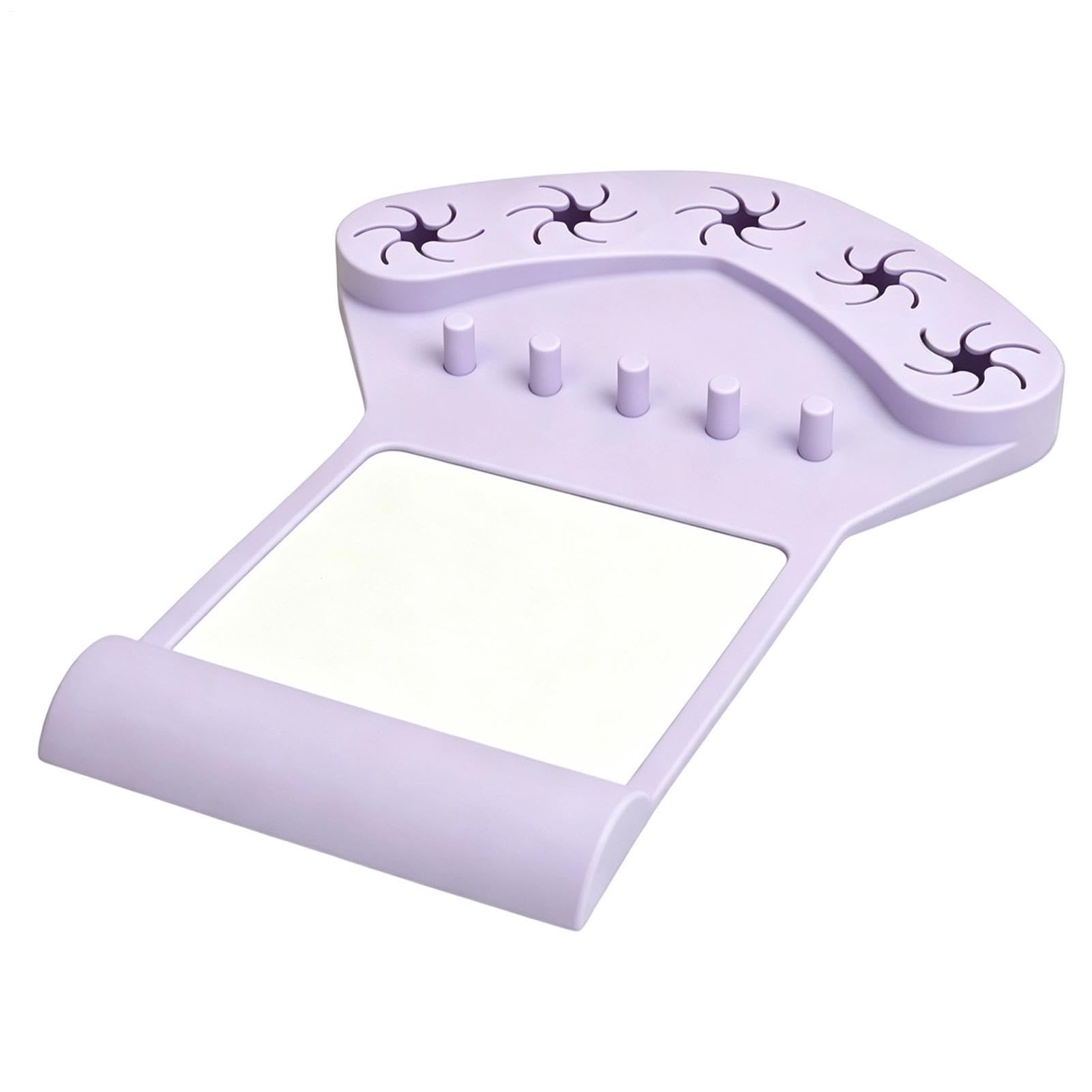 Silikonowa Podpórka Pod Dłoń Silikonowy rozdzielacz palców i na klej | Podpórka pod rękę do manicure Do dekoracji, ćwiczeń, akcesoriów, pedicure, salonu, domu, stołu, sztuki i