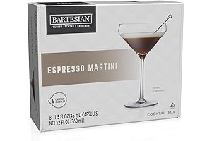 Espresso Martini Cocktail Mixer Capsules: Elevate Your Bartending Skills