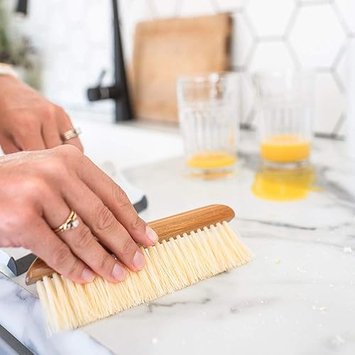 Miniatura 5 de Full Circle - FC19147W Full Circle Crumb Runner, Counter Sweep y Squeegee, color blanco